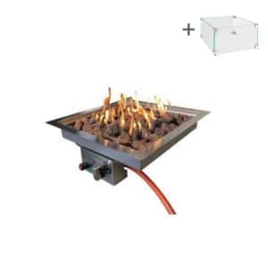Einbaubrenner 32×32 | Edelstahl | Enjoyfires
