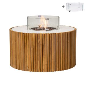 Enjoyfires-vuurtafel-Ibiza-rond met gratis glasombouw