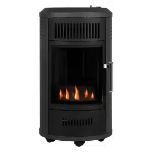 CasaFlame mobiler Gaskamin | Enjoyfires | Schwarz