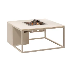 Cosi-fires | Cosiloft 100 | Sandbeige / Steinoptik | 100x100x50 cm