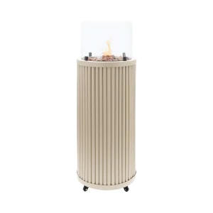 Cosi-fires | Cosipillar Curved | Sandy Beige