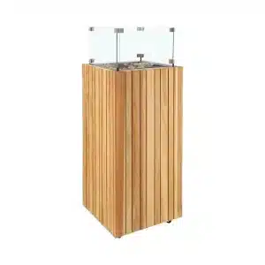 Cosi-fires | Cosipillar Square | Teak