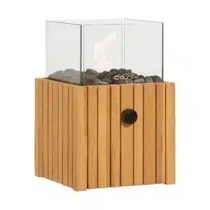 Cosi-fires | Cosiscoop Gaslaterne | Timber quadratisch