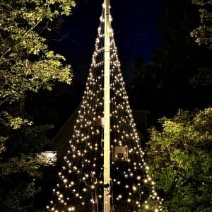Montejaur LED-Weihnachtsbaum | inklusive Mast | 4 Meter | Wave