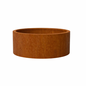 cortenstaal plantenbak 100 cm