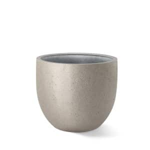 Polyester Pflanzgefäß | Grigio New Egg Pot Champagne | Verschiedene Größen