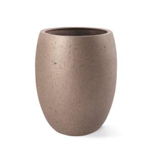 Polyester Pflanzgefäß | Grigio Tall Balloon Bronze | Verschiedene Größen