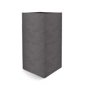 Polyester Pflanzgefäß | Terreno Cube High Ash Brown | Verschiedene Größen