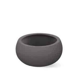 Polyester Pflanzgefäß | Terreno Low Balloon Ash Brown | Verschiedene Größen