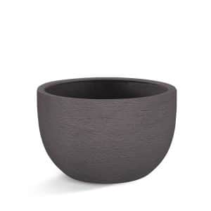 Polyester Pflanzgefäß | Terreno New Egg Pot Low Ash Brown | Verschiedene Größen